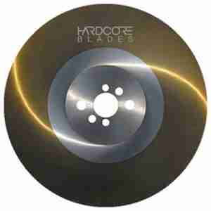 Hardcore Blade 370MM Premium Premium Cold Saw Blade Long Lasting Cobalt Alloy With TICN Coating