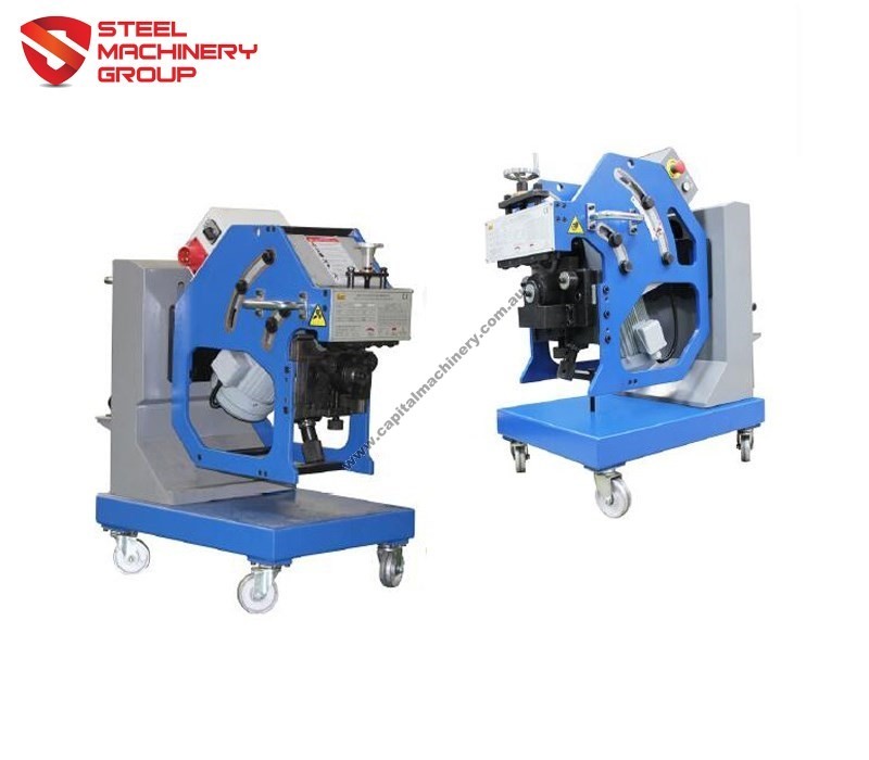 Smg Rapid-Edge 18Dg Double Sided Gear Type Plate Beveling Machine Smg Rapid-Edge 18Dg Double Sided Gear Type Plate Beveling Machine
