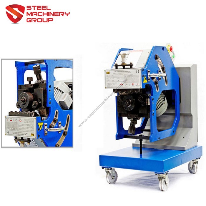 Smg Rapid-Edge 28Dg Double Sided Gear Type Plate Beveling Machine Smg Rapid-Edge 28Dg Double Sided Gear Type Plate Beveling Machine
