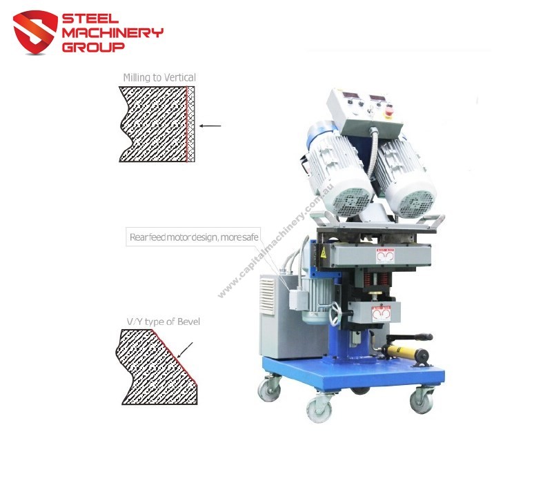 Smg Rapid-Edge 70M Milling Type Plate Beveling Machine Smg Rapid-Edge 70M Milling Type Plate Beveling Machine