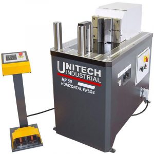 Unitech HP 50 Hydraulic Horizontal Press Unitech HP 50 Hydraulic Horizontal Press