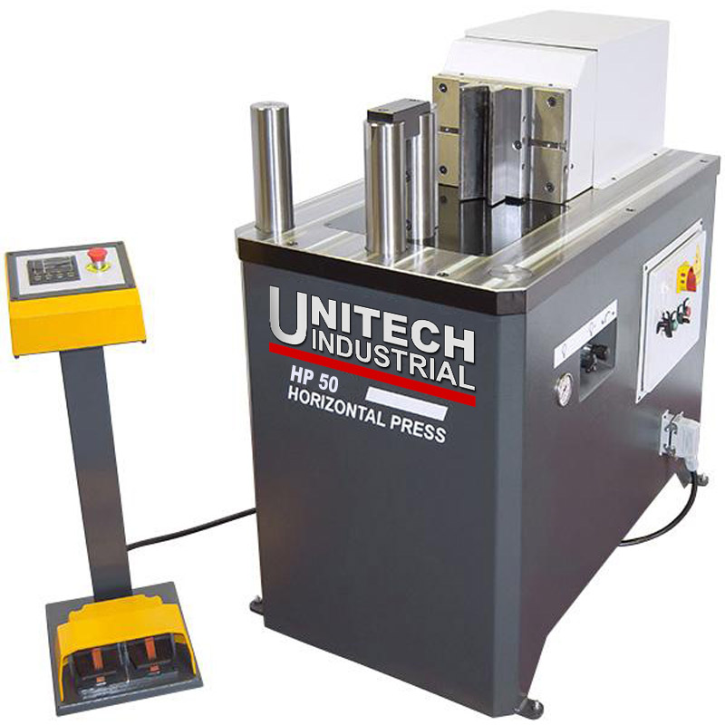 Unitech Hp 50 Hydraulic Horizontal Press Unitech Hp 50 Hydraulic Horizontal Press