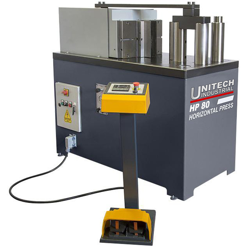Unitech Hp 80 Hydraulic Horizontal Press Unitech Hp 80 Hydraulic Horizontal Press