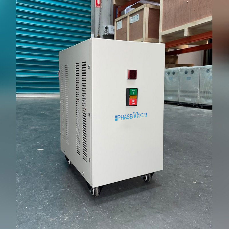 Phasemaker Rc7 Rotary Converter 7 Hp (5.3 Kw) With Controller Phasemaker Rc7 Rotary Converter 7 Hp (5.3 Kw) With Controller