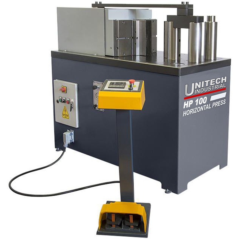 Unitech Hp 100 Hydraulic Horizontal Press Unitech Hp 100 Hydraulic Horizontal Press