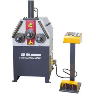 Unitech SR50 Hydraulic Profile Section Rolls Bending Machine Unitech SR50 Hydraulic Profile Section Rolls Bending Machine