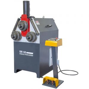 Unitech SR60 Hydraulic Profile Section Rolls Bending Machine Unitech SR60 Hydraulic Profile Section Rolls Bending Machine