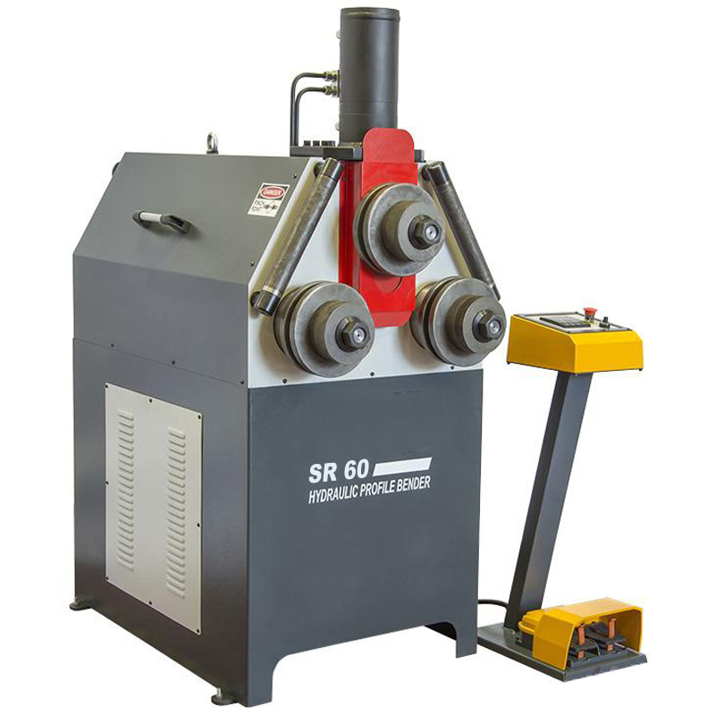 Unitech Sr60 Hydraulic Profile Section Rolls Bending Machine Unitech Sr60 Hydraulic Profile Section Rolls Bending Machine