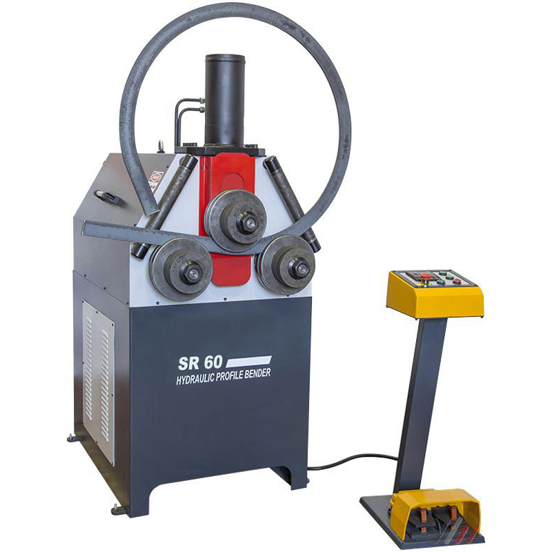 Unitech Sr60 Hydraulic Profile Section Rolls Bending Machine Unitech Sr60 Hydraulic Profile Section Rolls Bending Machine