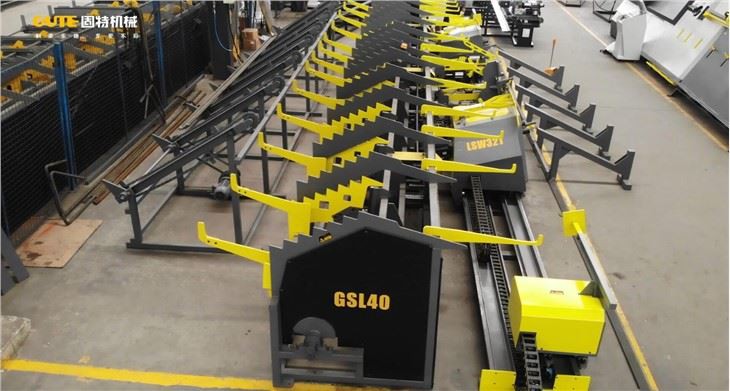 Gute Machinery Lsw32 Double Head Rebar Bender Gute Machinery Lsw32 Double Head Rebar Bender