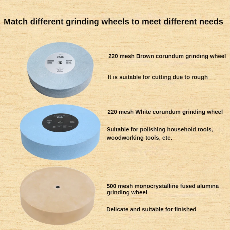 10 Inch Low Speed Water Cooled Knife Grinding Machine For Kitchen Knife Woodworking Planer Blade Chisel Scissors Sharpener – 220×2000 Grit Stones 10 Inch Low Speed Water Cooled Knife Grinding Machine For Kitchen Knife Woodworking Planer Blade Chisel Scissors Sharpener – 220×2000 Grit Stones
