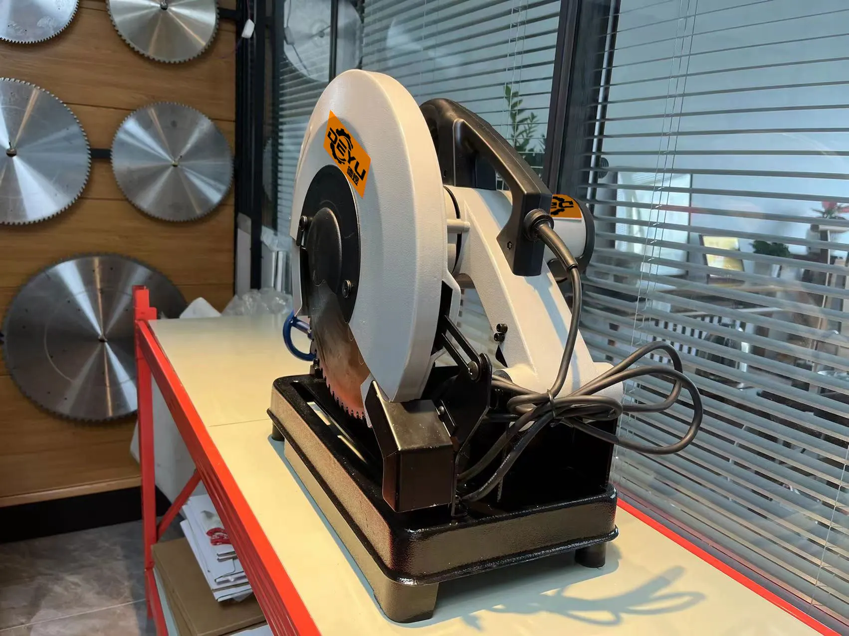 14 Inch Portable Metal Aluminum Iron Stainless Steel Pipe Bar Miter Saw Metal Cold Saw Cutting Machine 355Mm Cut Off Saw – 355×1.8-2.6×25.4X66T 14 Inch Portable Metal Aluminum Iron Stainless Steel Pipe Bar Miter Saw Metal Cold Saw Cutting Machine 355Mm Cut Off Saw – 355×1.8-2.6×25.4X66T