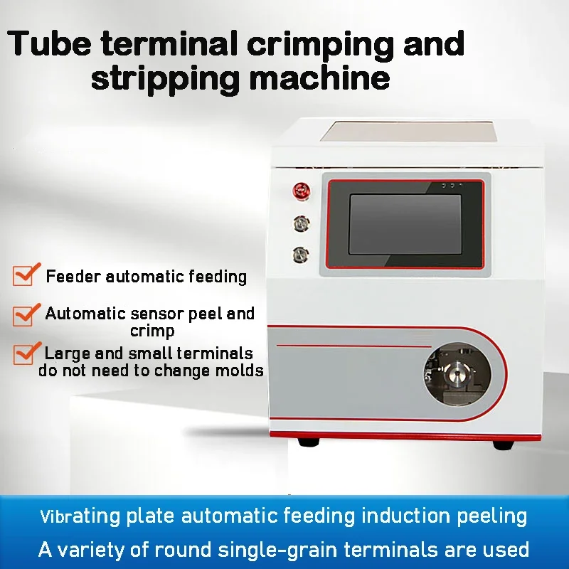 220V/110V 0.5-4.0Mm Automatic Peeling Twisted Wire Crimping Machine Electric Pre Insulated Round Tube Terminal Crimping Machine – 110V 220V/110V 0.5-4.0Mm Automatic Peeling Twisted Wire Crimping Machine Electric Pre Insulated Round Tube Terminal Crimping Machine – 110V