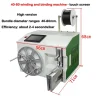 220V/110V Automatic Wire Winding and Binding Machine 40-80mm Data Cable Power Cable Binding Machine Coil Winding Binding Machine – 110V – 40-80mm D