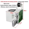 220V/110V Automatic Wire Winding and Binding Machine 40-80mm Data Cable Power Cable Binding Machine Coil Winding Binding Machine – 110V – 40-80mm B