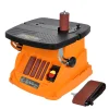 2in1 Small Portable Electric Woodworking Sanding Polishing Abrasive Belt Sander Machine Spindle Oscillating Sander