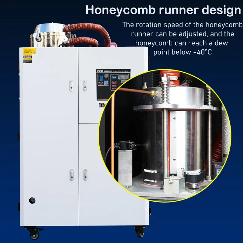 3-In-1 Plastic Dryer Automatic Dust Removal Suction Integrated Machine Industrial Plastic Raw Material Dehumidification Dryer – 100Kg 3-In-1 Plastic Dryer Automatic Dust Removal Suction Integrated Machine Industrial Plastic Raw Material Dehumidification Dryer – 100Kg