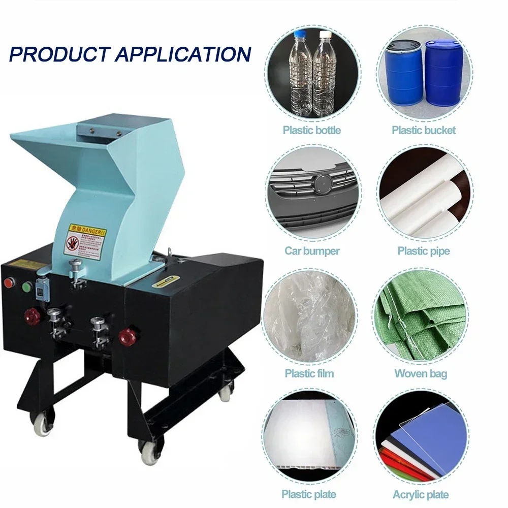 380V 3700W Plastic Crusher Machine Silent Powerful Abs Crusher Industrial Multifunctional Side Feeder Plastic Crusher Machine – Flat Knife 380V 3700W Plastic Crusher Machine Silent Powerful Abs Crusher Industrial Multifunctional Side Feeder Plastic Crusher Machine – Flat Knife
