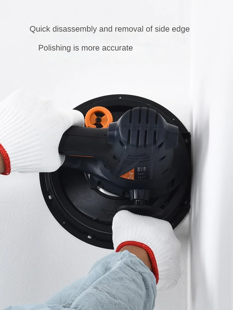 7 Inch Wall Putty Polisher 750W Led Self-Vacuum Sandpaper Grinding Drywall Sander Machine Floor Wall Putty Polishing Machine – Polisher 100Pc Paper 7 Inch Wall Putty Polisher 750W Led Self-Vacuum Sandpaper Grinding Drywall Sander Machine Floor Wall Putty Polishing Machine – Polisher 100Pc Paper