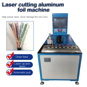 Automatic Aluminum Foil Laser Cutting Machine Stripping Machine USB Data Cable HDMI Shielding Wire Coaxial Stripping Machine Automatic Aluminum Foil Laser Cutting Machine Stripping Machine USB Data Cable HDMI Shielding Wire Coaxial Stripping Machine