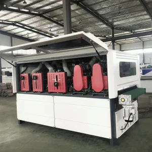 Automatic Combination Door Cabinet Wood Disc Brush Polish Sanding Sander Machine with Good Price – Total
