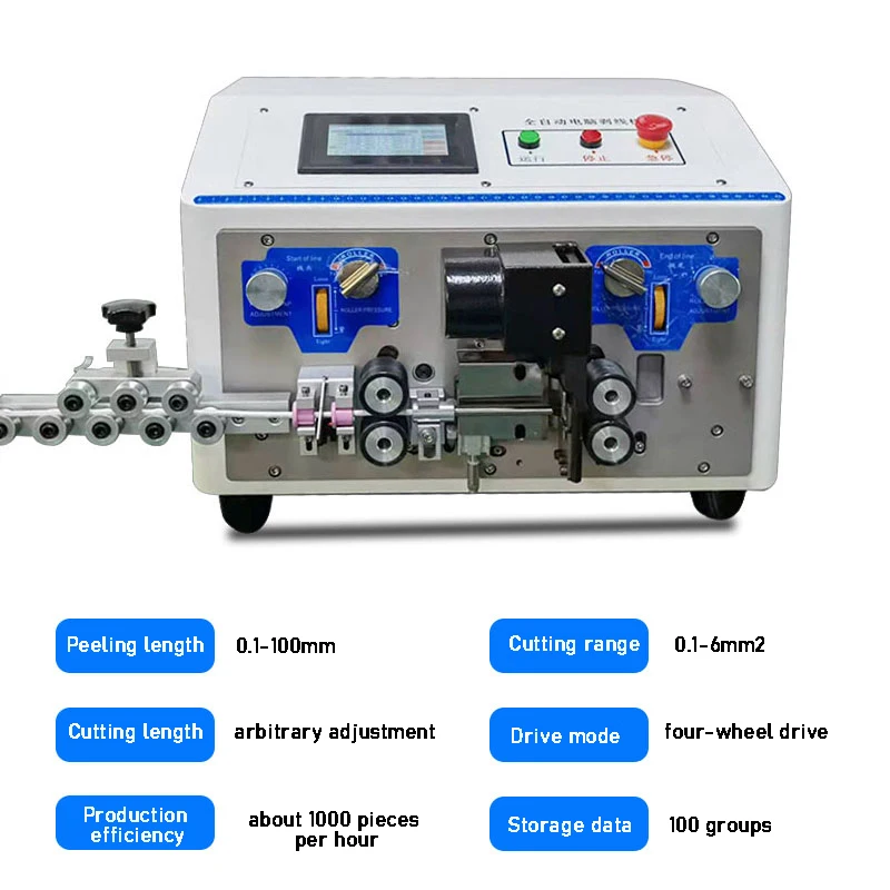 Automatic Computer Sheath Wire Stripping Machine Multifunction Sheath Core Wire Stripper Machine Sheath Cable Stripping Machine – 220V Automatic Computer Sheath Wire Stripping Machine Multifunction Sheath Core Wire Stripper Machine Sheath Cable Stripping Machine – 220V