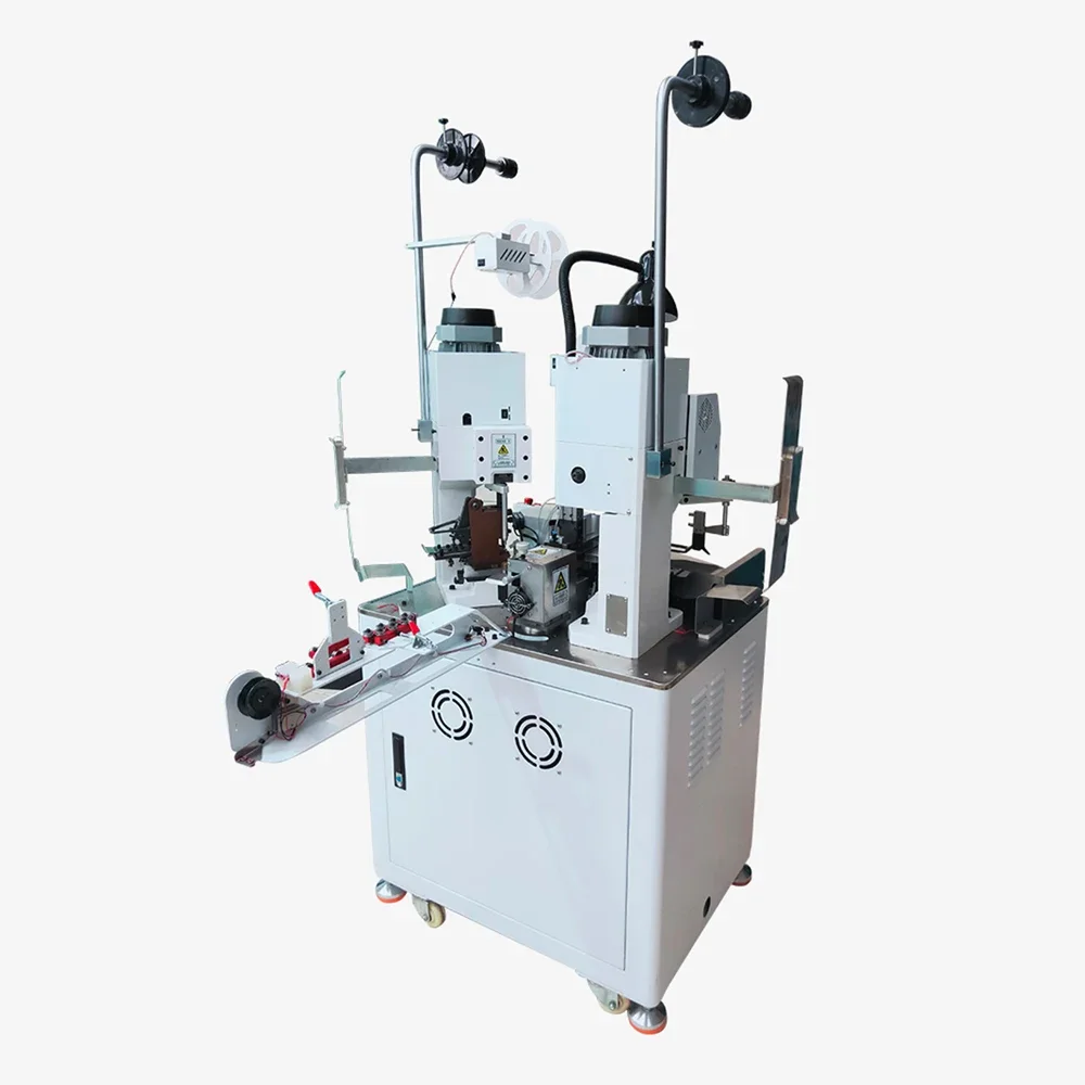 Automatic Single-Head Double-Head Terminal Machine Single / Double-Peeling Wire Stripping Machine Cable Cutting Crimping Machine – Double-Head Automatic Single-Head Double-Head Terminal Machine Single / Double-Peeling Wire Stripping Machine Cable Cutting Crimping Machine – Double-Head