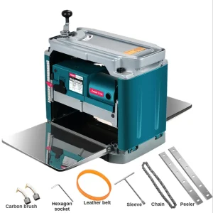 Extra Blades 2012NB 12 Inch Woodworking Carpentry DIY Surface Thicknesser Machine Electric Planer Wood Thickness Planer – machine-hss blades