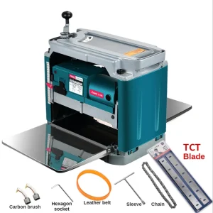 Extra Blades 2012NB 12 Inch Woodworking Carpentry DIY Surface Thicknesser Machine Electric Planer Wood Thickness Planer – machine-tct blades