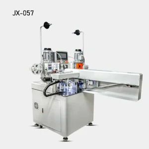 Full Automatic Double Head Terminal Machine with Automatic Wiring Cutting Peeling Crimping Terminal Machine Automatic Tinning – JX-057 Full Automatic Double Head Terminal Machine with Automatic Wiring Cutting Peeling Crimping Terminal Machine Automatic Tinning – JX-057