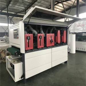 Kitchen Cabinets Brush Sander Machine Wood Sanding Polishing Calibrating Machine with Straight Roller – Initial