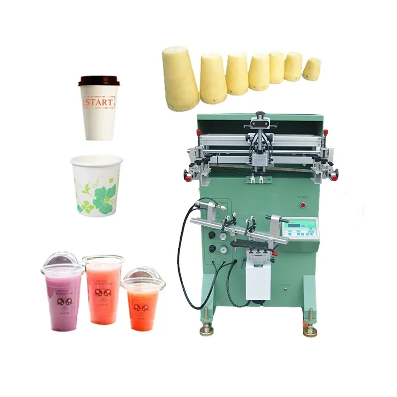 Pneumatic Curved Screen Printing Machine Semi-Automatic Tea Cup Wine Bottle Roller Printing Machine Round Tube Printing Machine – 300 Curved Pneumatic Curved Screen Printing Machine Semi-Automatic Tea Cup Wine Bottle Roller Printing Machine Round Tube Printing Machine – 300 Curved