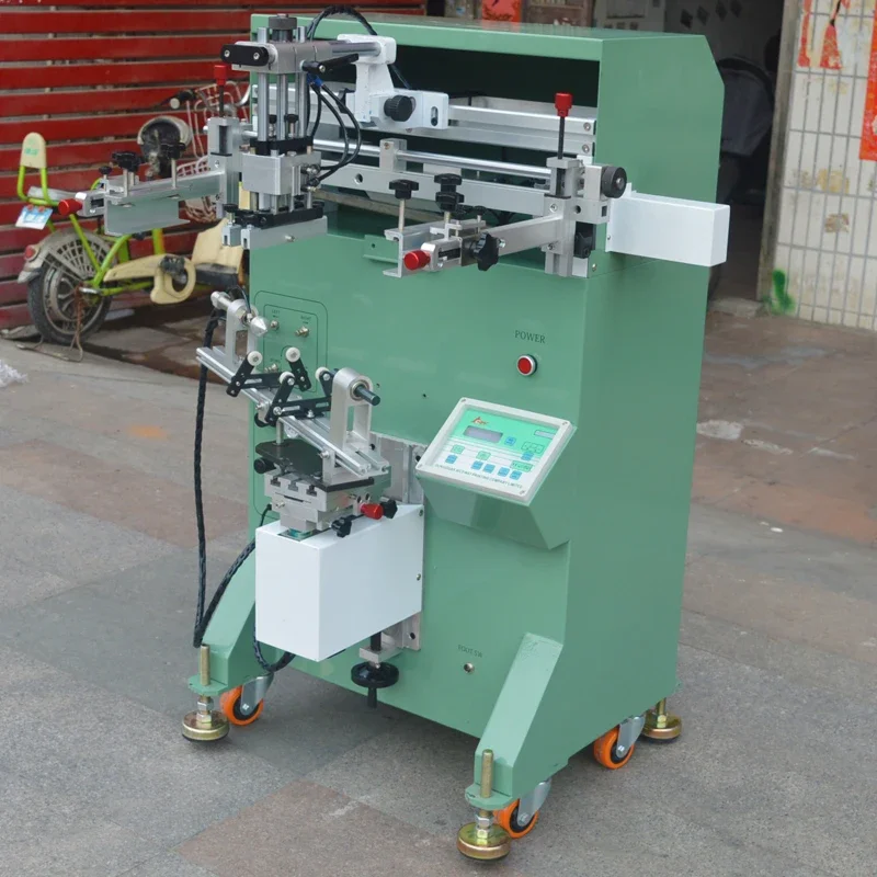 Pneumatic Curved Screen Printing Machine Semi-Automatic Tea Cup Wine Bottle Roller Printing Machine Round Tube Printing Machine – 300 Curved Pneumatic Curved Screen Printing Machine Semi-Automatic Tea Cup Wine Bottle Roller Printing Machine Round Tube Printing Machine – 300 Curved