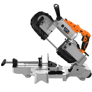 Portable Sawmill Bandsaw 1100W 45 Degree Horizontal Small Stainless Steel Aluminum Cutter Sawing Machine Metal Band Saw Portable Sawmill Bandsaw 1100W 45 Degree Horizontal Small Stainless Steel Aluminum Cutter Sawing Machine Metal Band Saw