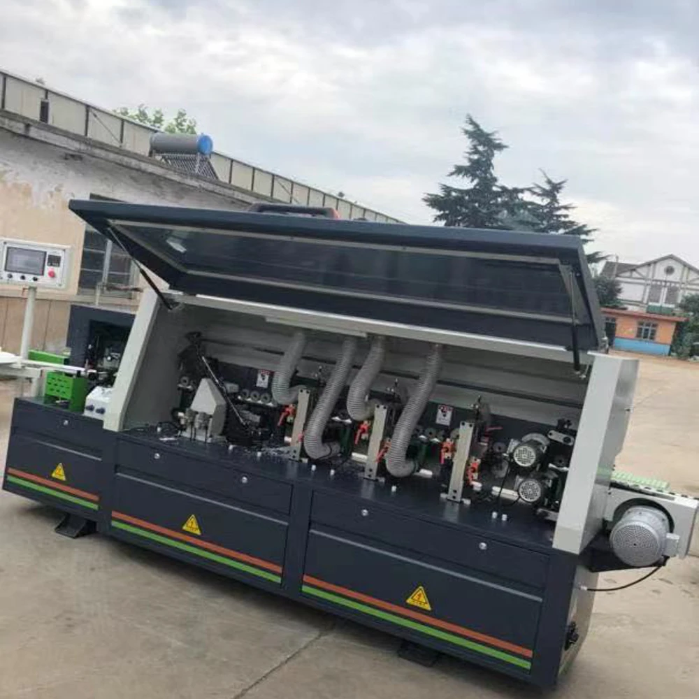 Robotec Fully Automatic Hf370 Automatic Edge Banding Machine With Gluing Trimming Buffing And End Cutting – Edge Banding Machine Robotec Fully Automatic Hf370 Automatic Edge Banding Machine With Gluing Trimming Buffing And End Cutting – Edge Banding Machine