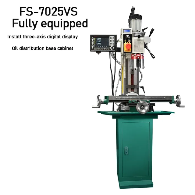 Small Desktop Drilling Machine Multifunctional High-Speed Drilling And Tapping Integrated Machine Tool For Drilling And Milling – 7025Vs Full Set Small Desktop Drilling Machine Multifunctional High-Speed Drilling And Tapping Integrated Machine Tool For Drilling And Milling – 7025Vs Full Set