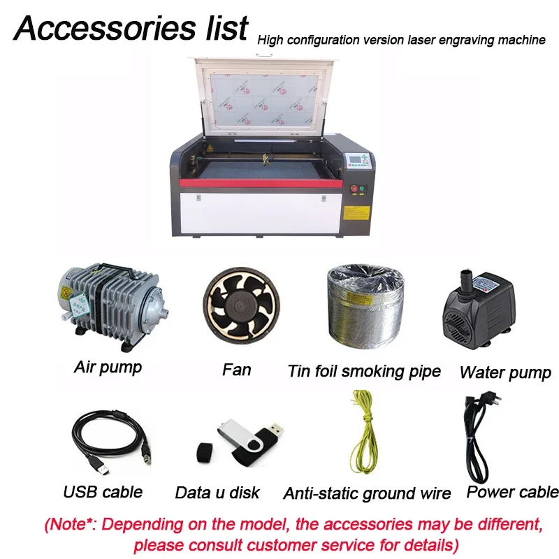 Wood/Acrylic/Pvc/Glass Co2 Laser Engraving Machine 60W/80W/100W/130W Laser Tube Cnc Laser Cutting Machine 600*900Mm Working Area – 100W Industrial Type Wood/Acrylic/Pvc/Glass Co2 Laser Engraving Machine 60W/80W/100W/130W Laser Tube Cnc Laser Cutting Machine 600*900Mm Working Area – 100W Industrial Type