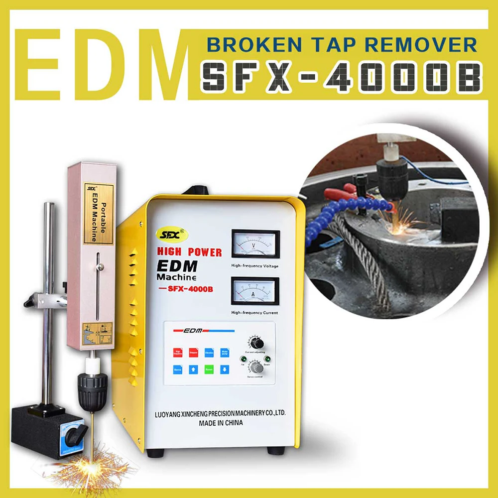 Portable Edm Machine Edm Wire Cut Machine Broken Taps Remover Tool M2-M36 Broken Drills Remover Portable Edm Machine Edm Wire Cut Machine Broken Taps Remover Tool M2-M36 Broken Drills Remover