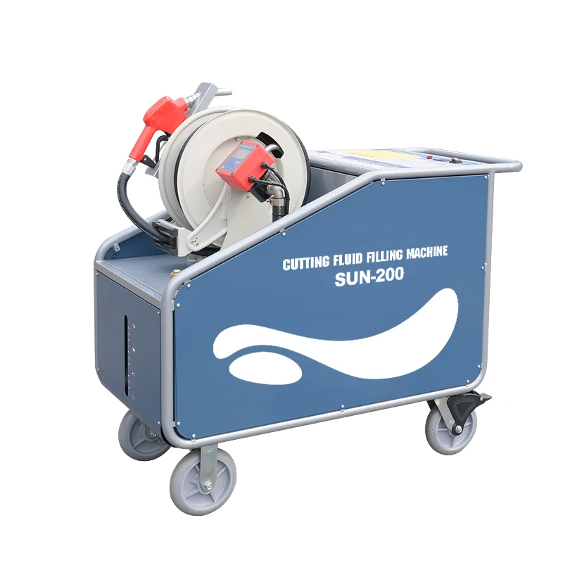 Mobile Sun-200 Cutting Fluid Filling Machine Cutting Fluid Tank Filler For Cnc Machines Mobile Sun-200 Cutting Fluid Filling Machine Cutting Fluid Tank Filler For Cnc Machines