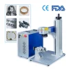 50W Fiber Laser Deep Engraving 175*175mm Lens with D80 Rotary for Weapons Metal Ring Fiber Laser Marking 50 Watt – 175 Lens