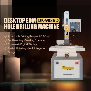 DK-806BD Desktop EDM Hole Drilling Machine Small Hole Drilling Ranges Ø0.3-3mm Depth Setting Electric Rotating Head DK-806BD Desktop EDM Hole Drilling Machine Small Hole Drilling Ranges Ø0.3-3mm Depth Setting Electric Rotating Head