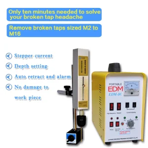 Micro Portable Edm Drilling Machine EDM-8C 800W Remove Broken tap/drill/bolt/screw Metal disintegrator Screw extraction Micro Portable Edm Drilling Machine EDM-8C 800W Remove Broken tap/drill/bolt/screw Metal disintegrator Screw extraction
