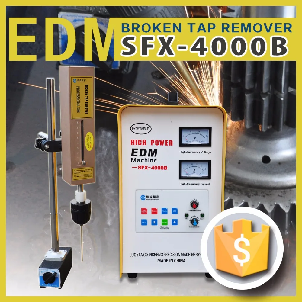 Portable Edm Punching Machine Screw Extractor Spark Eroder Metalworking Milling Welding Portable Edm Punching Machine Screw Extractor Spark Eroder Metalworking Milling Welding