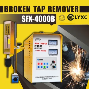 Tr100 Broken Tap Remover Edm Drilling Machine Remove Broken Stud