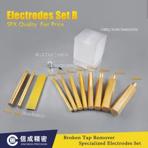 2Sets Electrodes Set for EDM-8C SFX-4000B Portable EDM broken taps remover machine 2Sets Electrodes Set for EDM-8C SFX-4000B Portable EDM broken taps remover machine