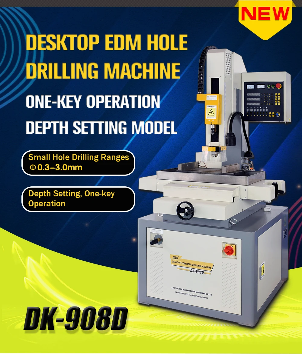 Dk-908D Desktop Edm Small Hole Drilling Machine Ø0.3-3Mm Depth Setting&Amp;One-Key Processing Dk-908D Desktop Edm Small Hole Drilling Machine Ø0.3-3Mm Depth Setting&Amp;One-Key Processing