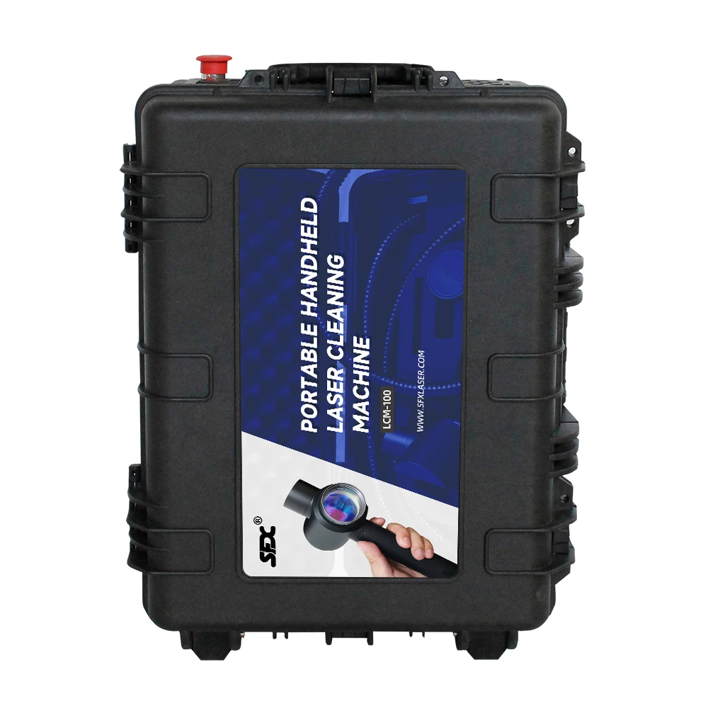 Handheld 100W Laser Cleaning Machine Fiber Laser Cleaner For Rust Removal Handheld 100W Laser Cleaning Machine Fiber Laser Cleaner For Rust Removal