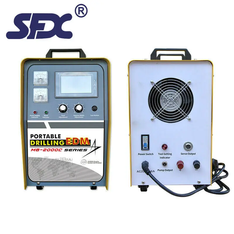 Cnc Edm Mobile Drilling Machine Mb-2000C Little Hole 0.5-3Mm Cnc Edm Mobile Drilling Machine Mb-2000C Little Hole 0.5-3Mm