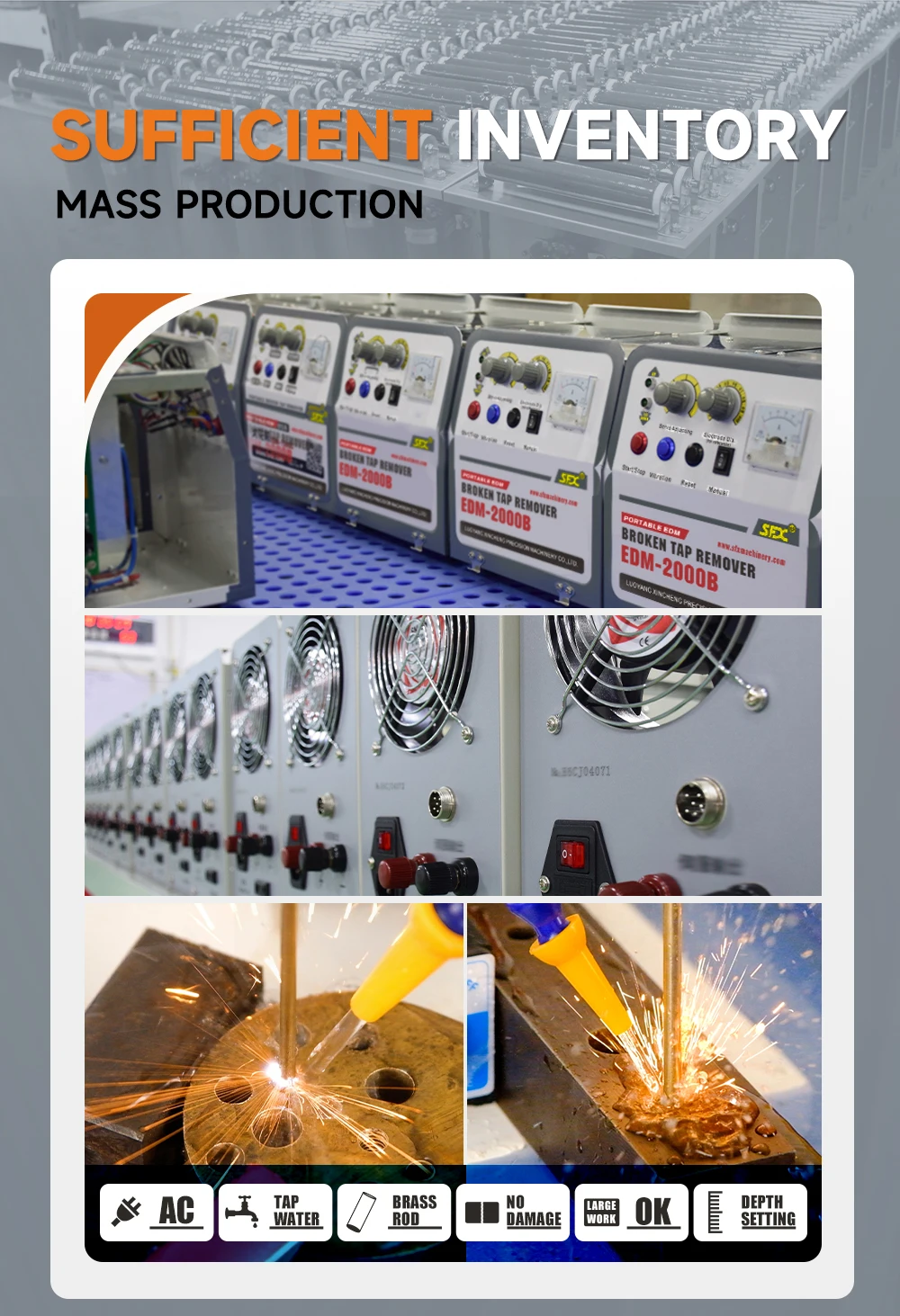 800W/2000W/3000W Portable Edm Tap Burner Remove Broken Drills Taps Bolts Studs Reamers(Depth Setting) 800W/2000W/3000W Portable Edm Tap Burner Remove Broken Drills Taps Bolts Studs Reamers(Depth Setting)