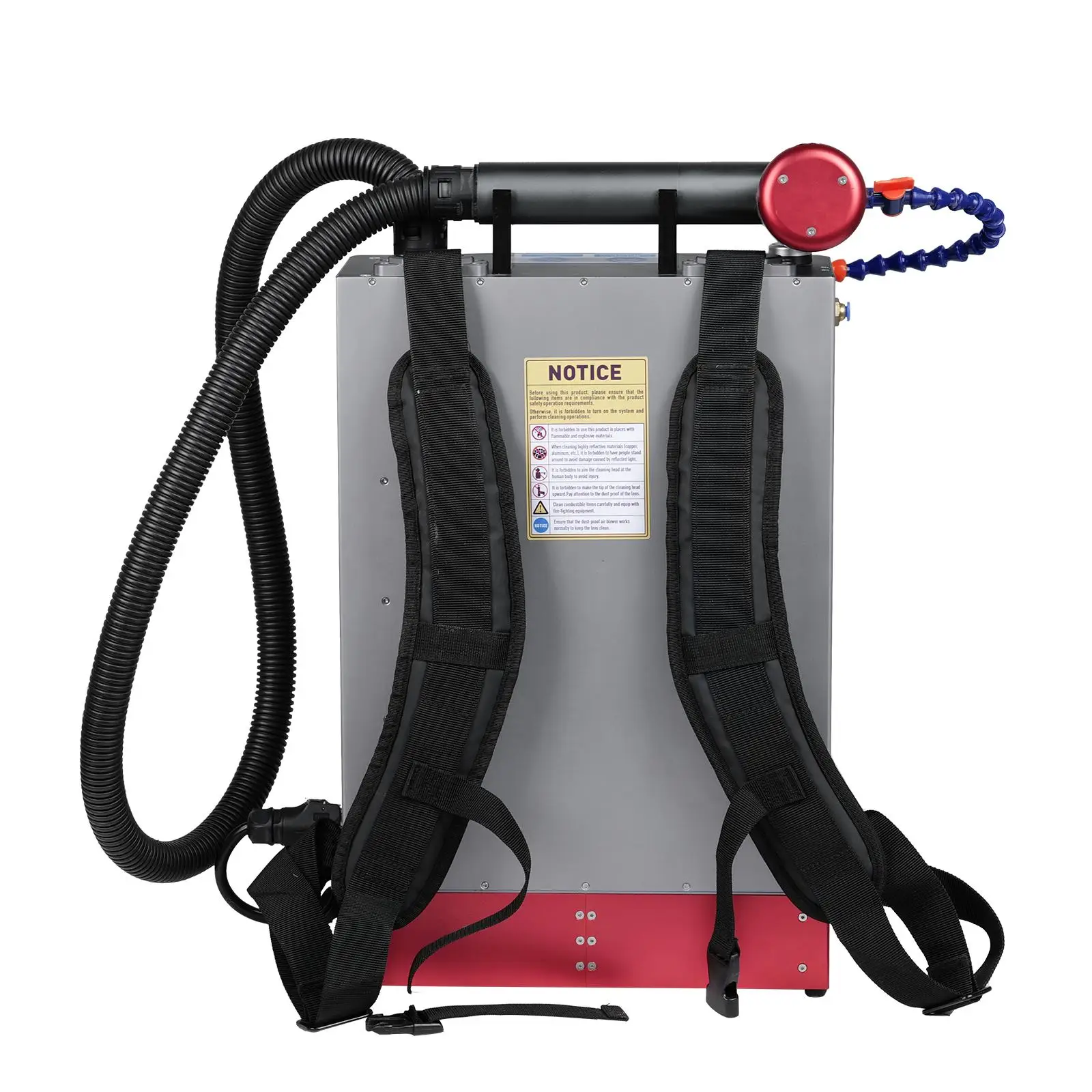Rust Removal Laser Cleaner Backpack Type 100W Fiber Laser Cleaning Machine Easy To Use Rust Removal Laser Cleaner Backpack Type 100W Fiber Laser Cleaning Machine Easy To Use